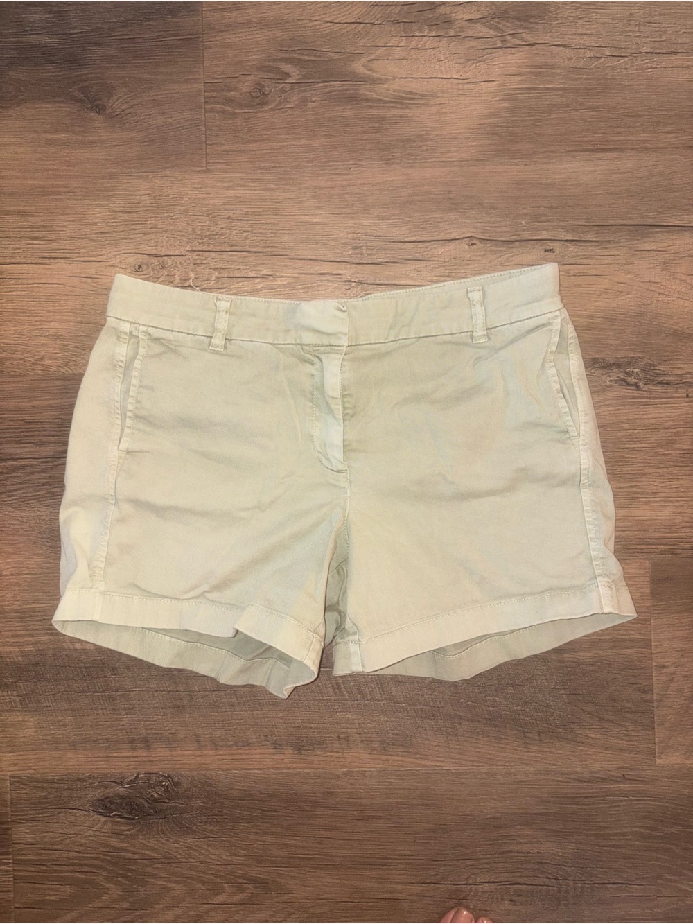 J. Crew Women's Cream Chino Shorts